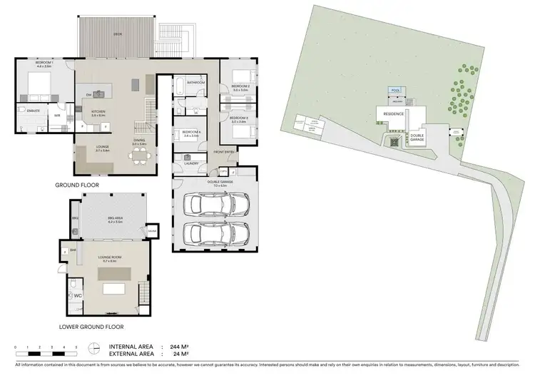 Floorplan of Homely house listing, 203A Invercauld Road, Goonellabah NSW 2480
