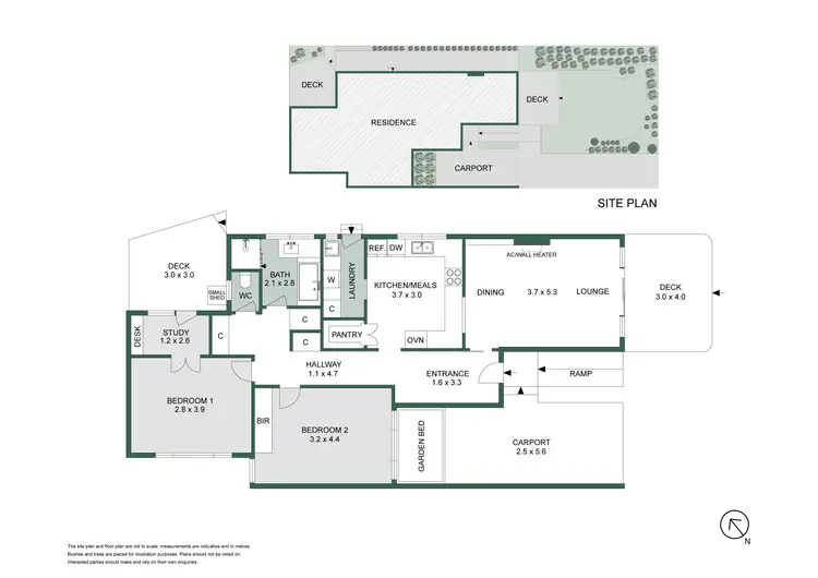 Floorplan of Homely unit listing, 1/41 Tramway Parade, Beaumaris VIC 3193