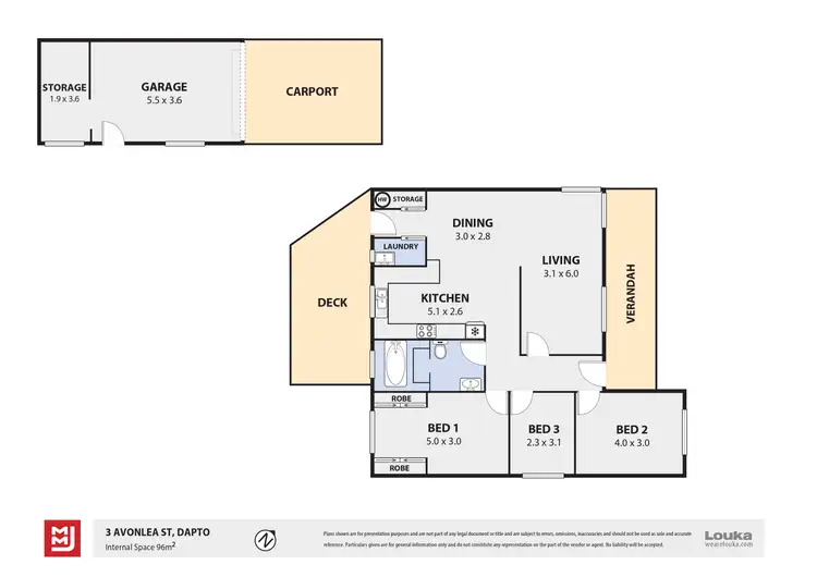 Floorplan of Homely house listing, 3 Avonlea Street, Dapto NSW 2530