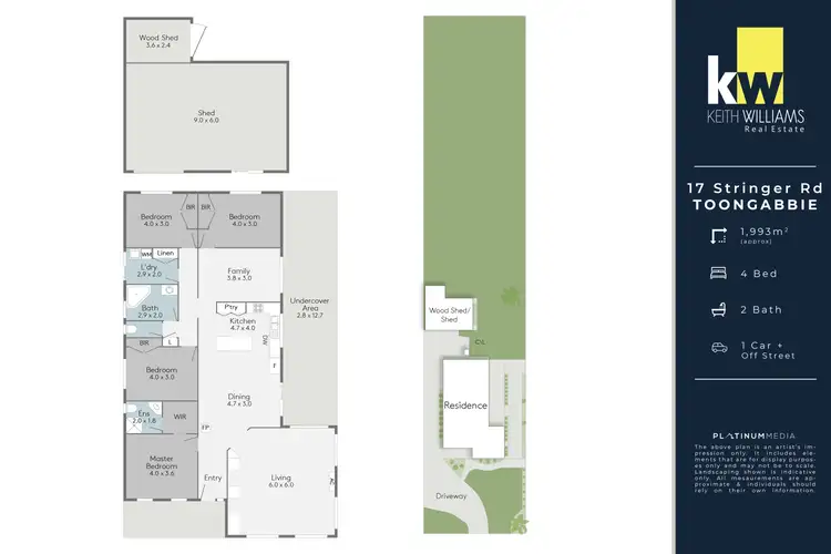 Floorplan of Homely house listing, 17 Stringer Road, Toongabbie VIC 3856