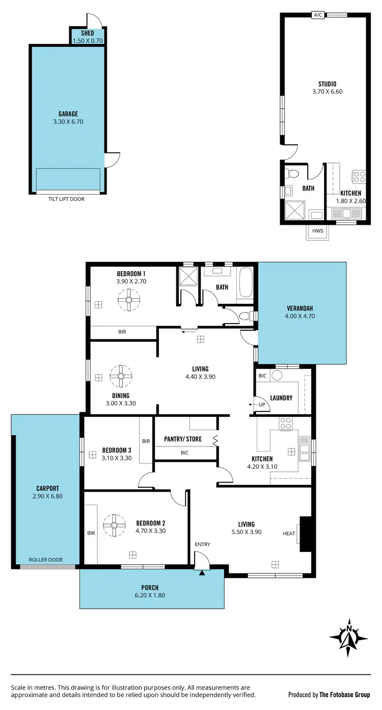 Floorplan of Homely house listing, 112 Morgan Avenue, Melrose Park SA 5039