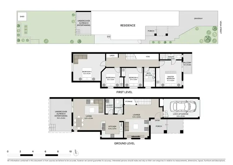 Floorplan of Homely semi-detached listing, 62A Vega Street, Revesby NSW 2212