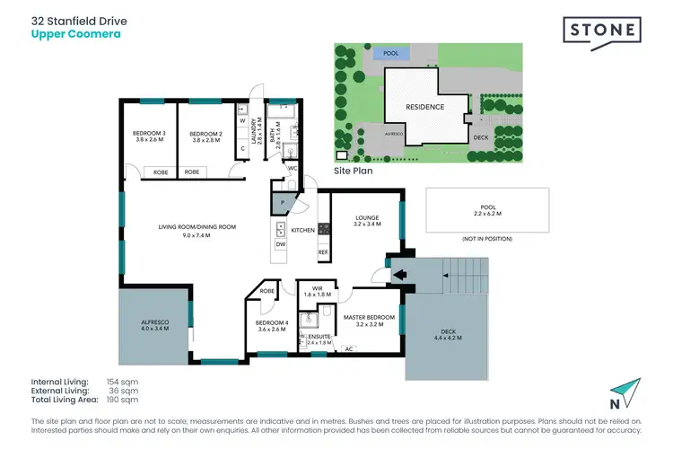 Floorplan of Homely house listing, 32 Stanfield Drive, Upper Coomera QLD 4209