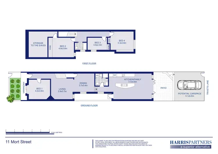 Floorplan of Homely house listing, 11 Mort Street, Balmain NSW 2041