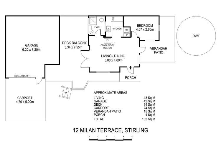 Floorplan of Homely house listing, 12 Milan Terrace, Stirling SA 5152