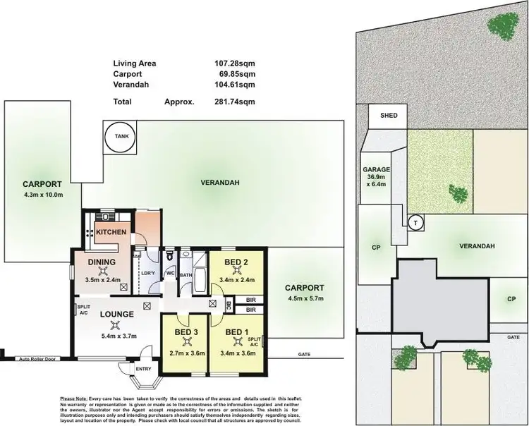 Floorplan of Homely house listing, 357 Jenkins Avenue, Whyalla Stuart SA 5608