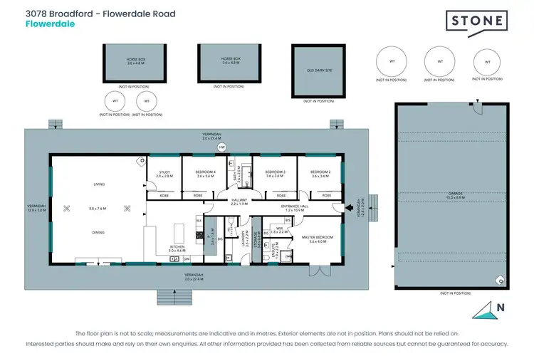Floorplan of Homely house listing, 3078 Broadford-Flowerdale Road, Flowerdale VIC 3717