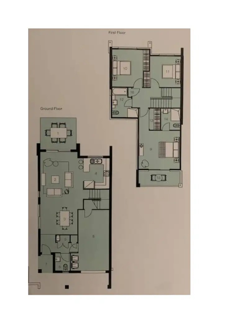 Floorplan of Homely townhouse listing, 23/ 2 Jefferson Court, Upper Coomera QLD 4209