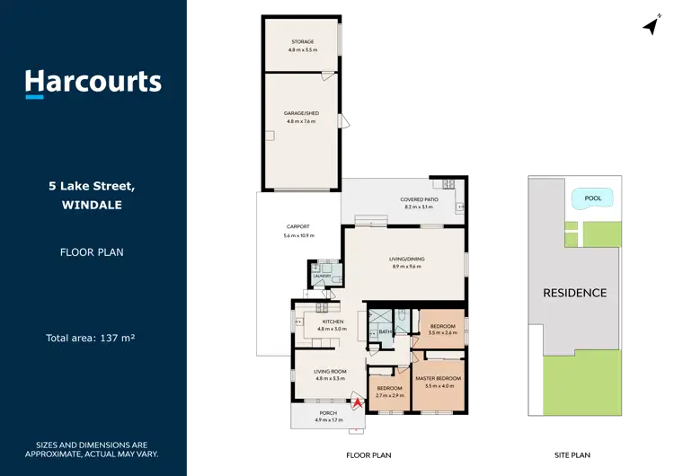 Floorplan of Homely house listing, 5 Lake Street, Windale NSW 2306