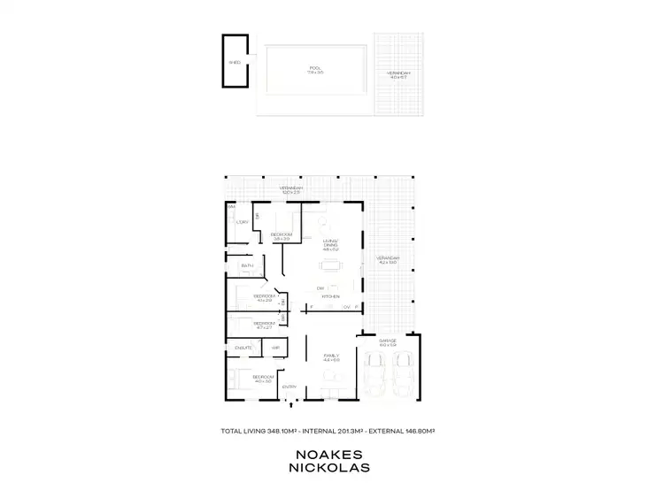 Floorplan of Homely house listing, 4 Parry Avenue, Somerton Park SA 5044