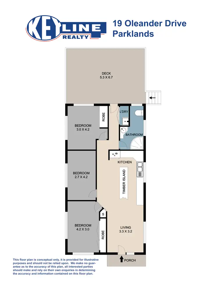 Floorplan of Homely house listing, 19 Oleander Drive, Parklands QLD 4560