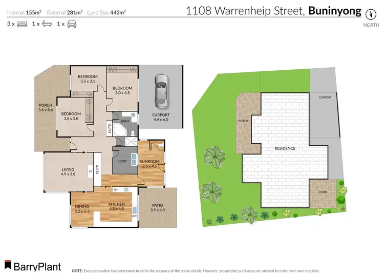 Floorplan of Homely house listing, 1108 Warrenheip Street, Buninyong VIC 3357