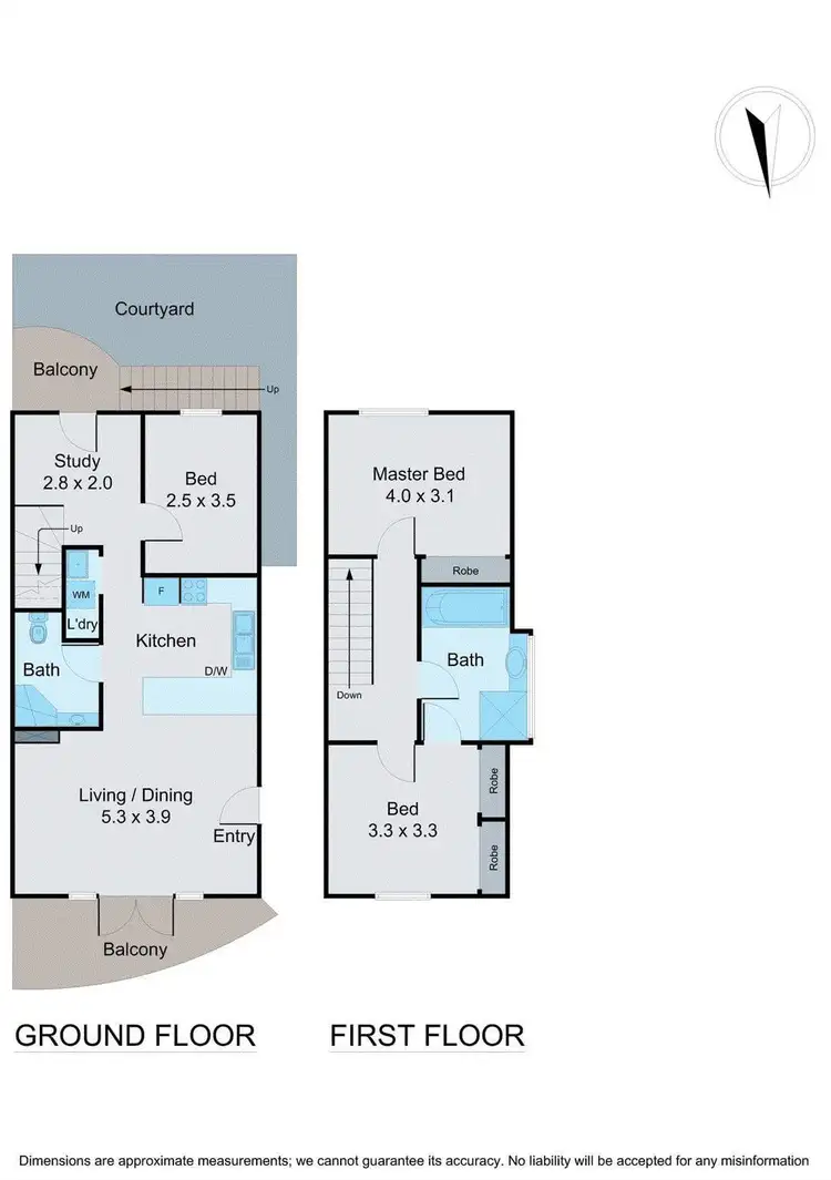 Floorplan of Homely unit listing, 10/8 John Street, Box Hill VIC 3128