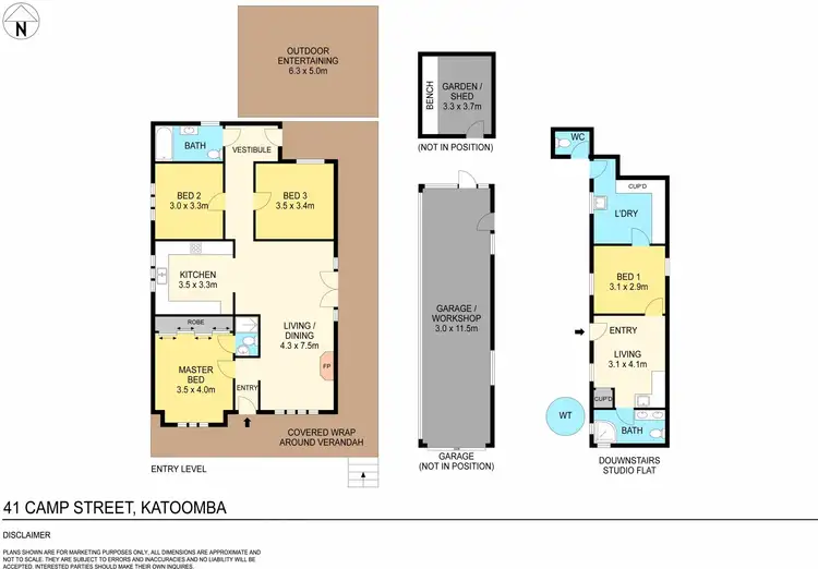 Floorplan of Homely house listing, 41 Camp Street, Katoomba NSW 2780