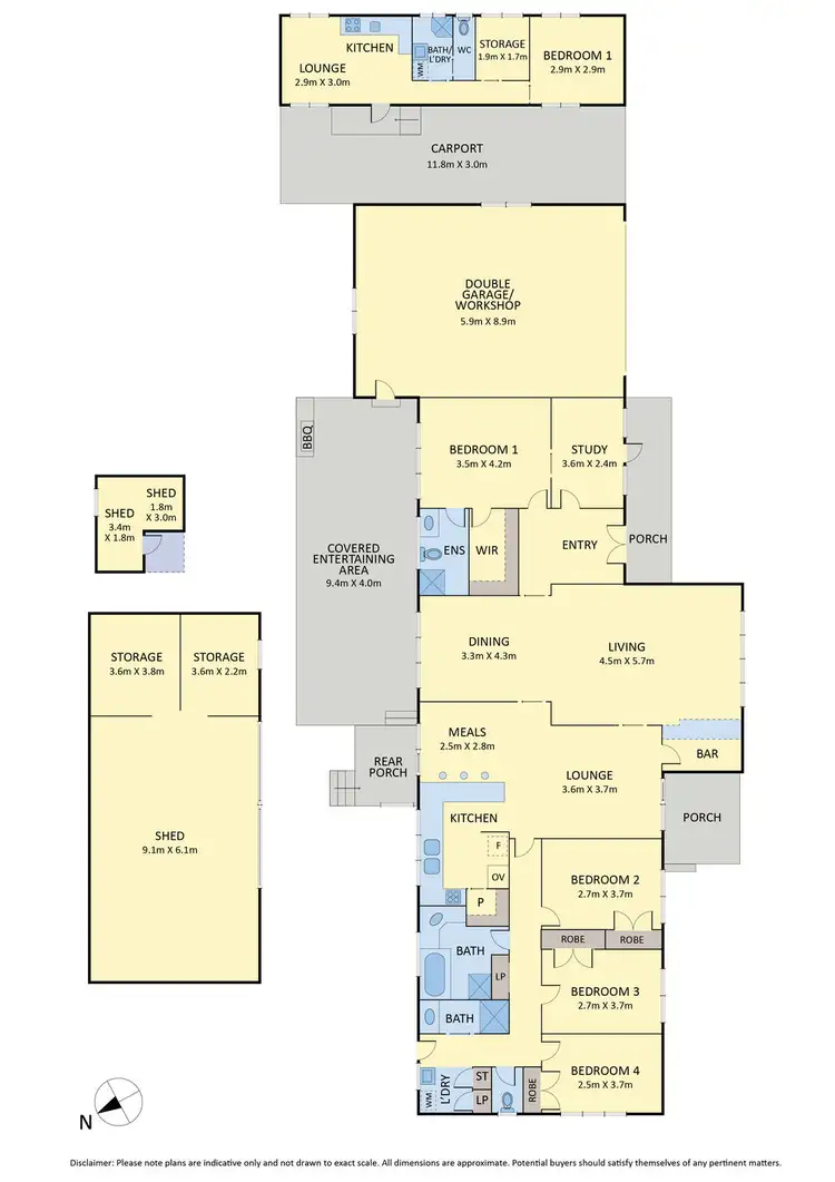 Floorplan of Homely house listing, 91 Campbell Road, Gisborne VIC 3437