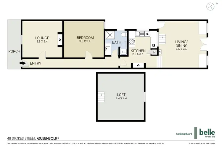 Floorplan of Homely house listing, 48 Stokes Street, Queenscliff VIC 3225