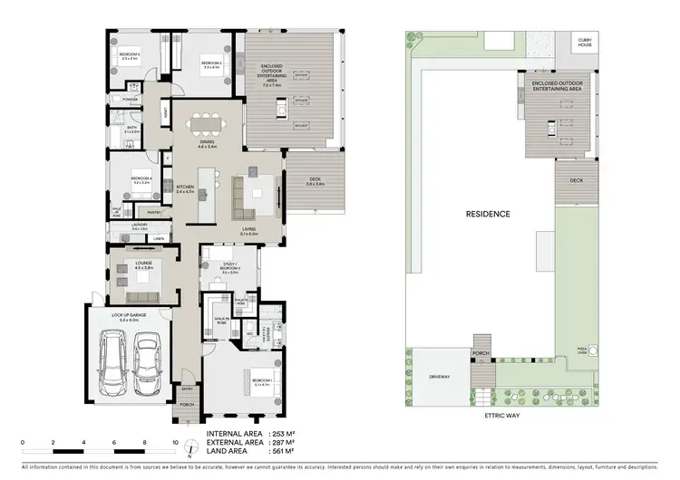 Floorplan of Homely house listing, 8 Ettric Way, Highton VIC 3216