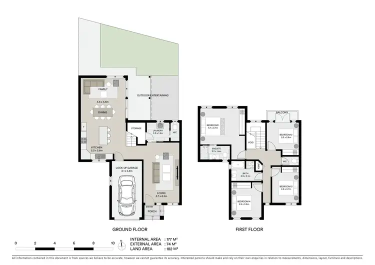 Floorplan of Homely townhouse listing, 6/11 Anzac Road, Long Jetty NSW 2261