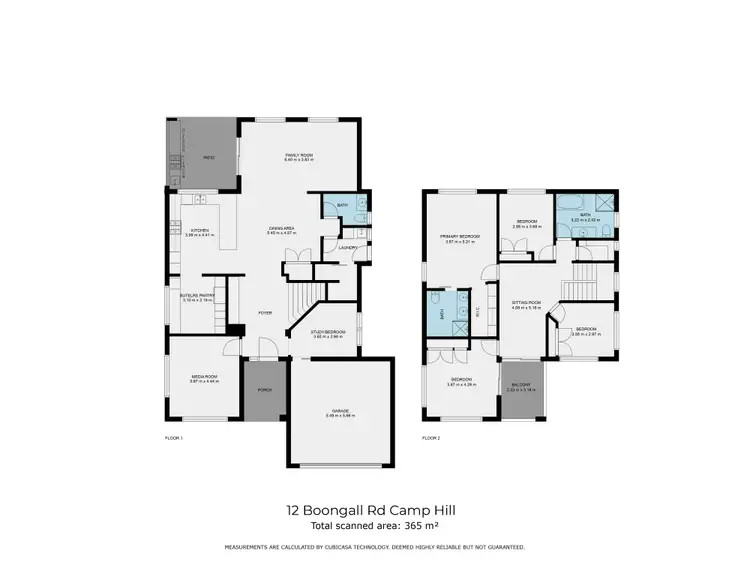 Floorplan of Homely house listing, 12 Boongall Road, Camp Hill QLD 4152