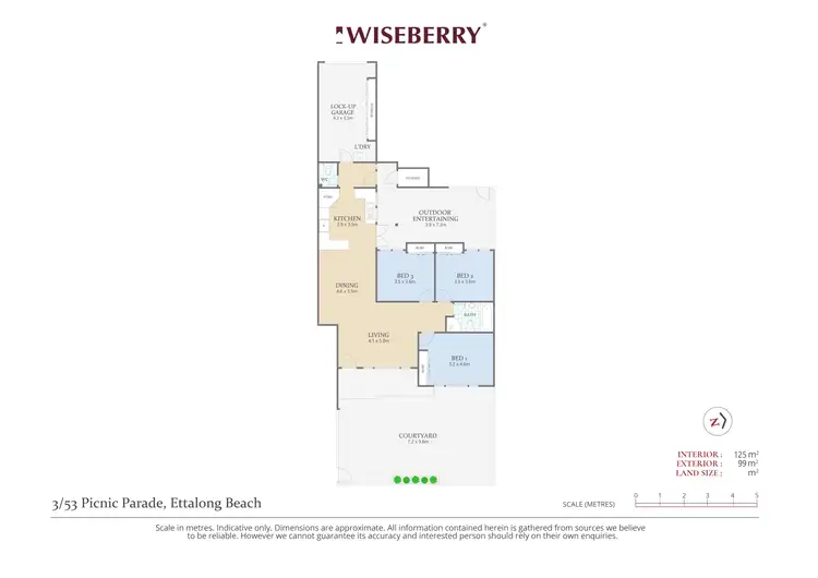 Floorplan of Homely villa listing, 3/53 Picnic Parade, Ettalong Beach NSW 2257