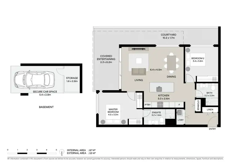 Floorplan of Homely apartment listing, 3/20 Kendall Street, Gosford NSW 2250