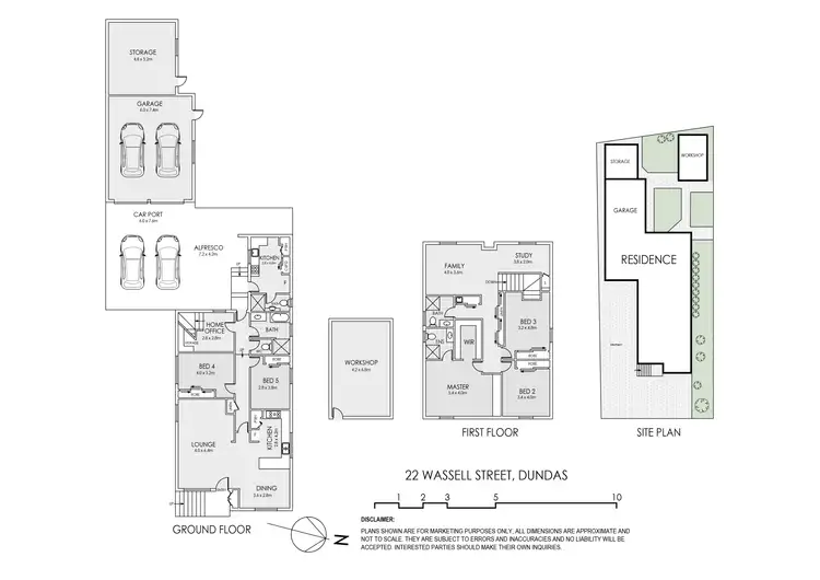 Floorplan of Homely house listing, 22 Wassell Street, Dundas NSW 2117