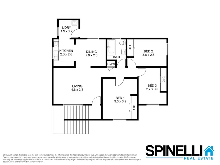 Floorplan of Homely house listing, 1 Leicester Street, Berkeley NSW 2506