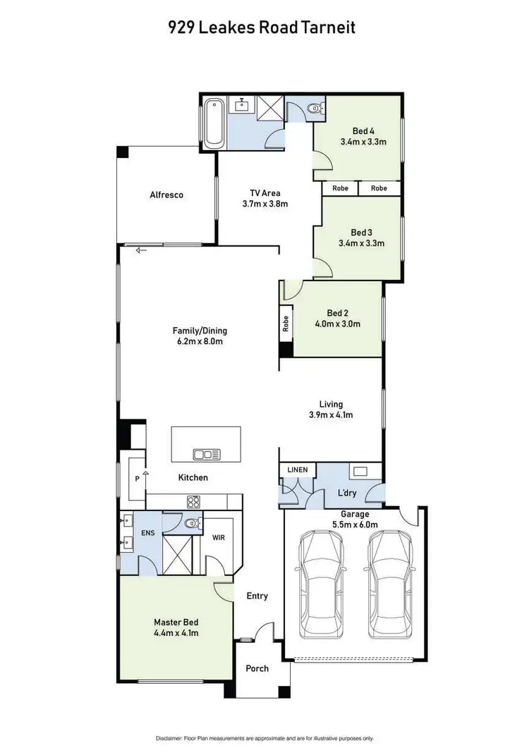 Floorplan of Homely house listing, 929 Leakes Road, Tarneit VIC 3029