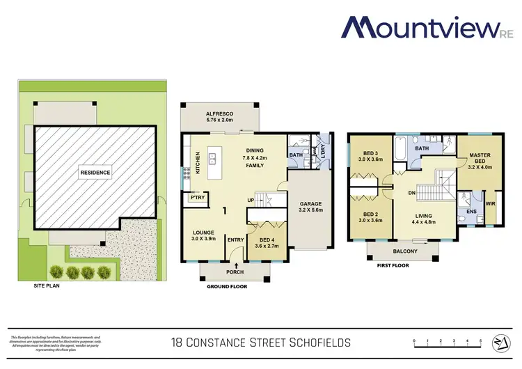 Floorplan of Homely house listing, 18 Constance Avenue, Schofields NSW 2762