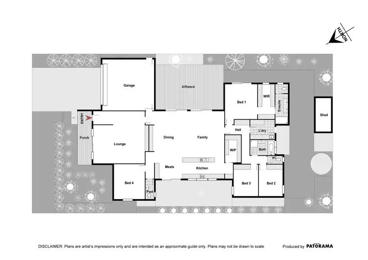 Floorplan of Homely house listing, 27 Leon Street, Googong NSW 2620