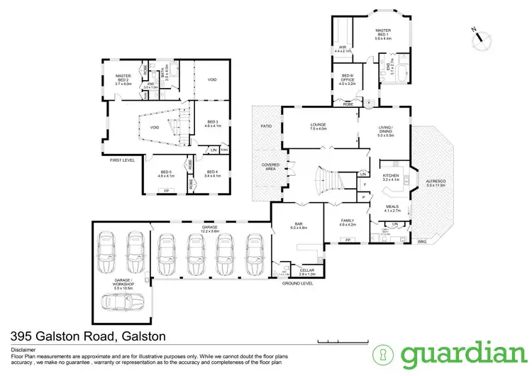 Floorplan of Homely rural property listing, 395 Galston Road, Galston NSW 2159