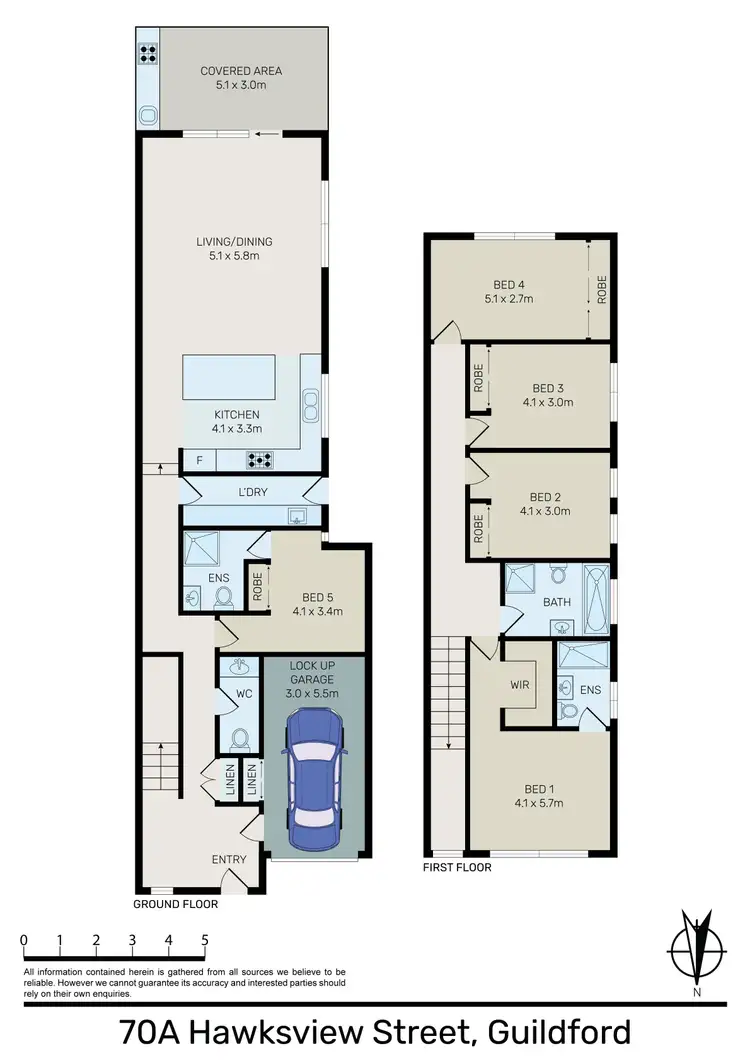 Floorplan of Homely house listing, 70a Hawksview Street, Guildford NSW 2161