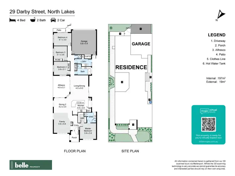 Floorplan of Homely house listing, 29 Darby Street, North Lakes QLD 4509