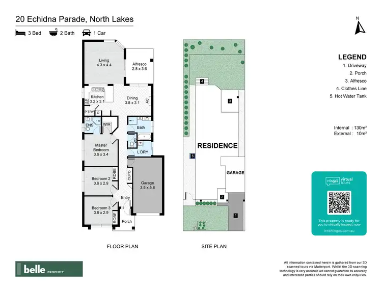 Floorplan of Homely house listing, 20 Echidna Parade, North Lakes QLD 4509
