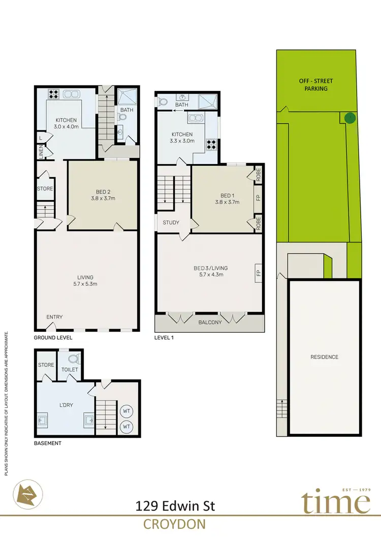 Floorplan of Homely house listing, 129 Edwin Street, Croydon NSW 2132