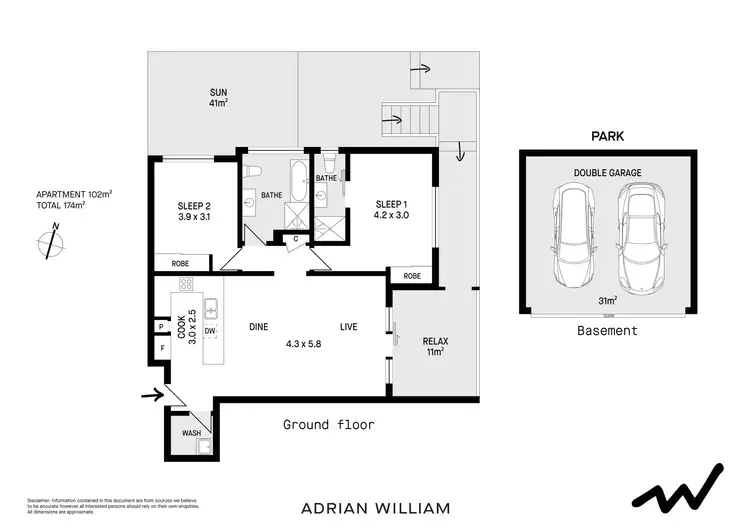 Floorplan of Homely apartment listing, 51/553 New Canterbury Road, Dulwich Hill NSW 2203