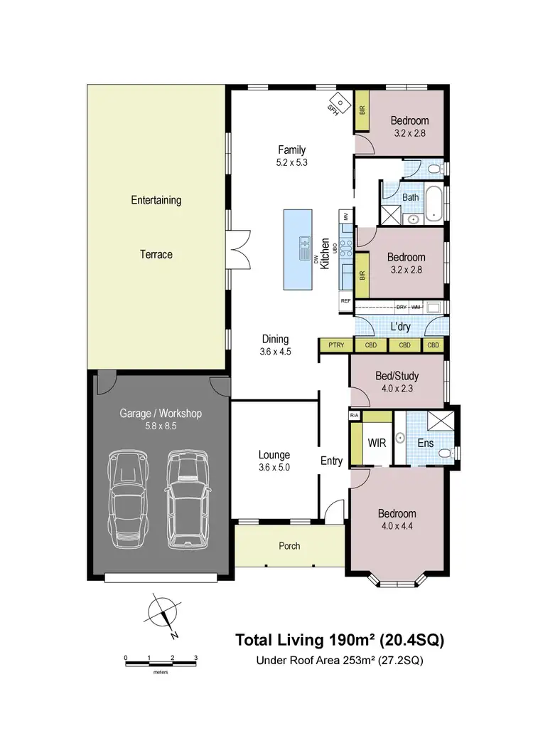 Floorplan of Homely house listing, 18 Crole Drive, Warragul VIC 3820