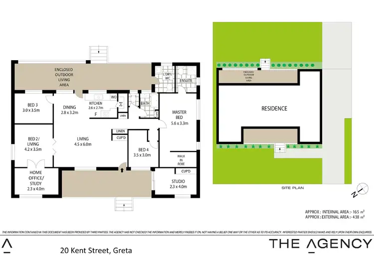 Floorplan of Homely house listing, 20 Kent Street, Greta NSW 2334