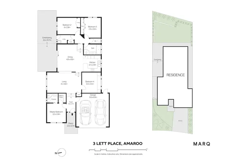 Floorplan of Homely house listing, 3 Lett Place, Amaroo ACT 2914