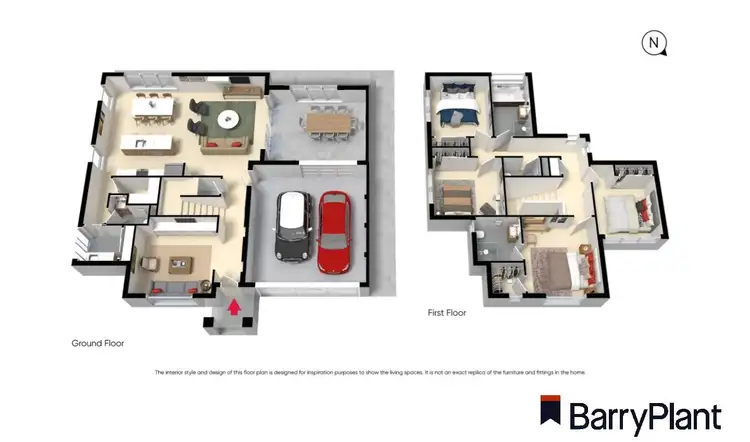 Floorplan of Homely house listing, 3 Caruana Crescent, Harkness VIC 3337