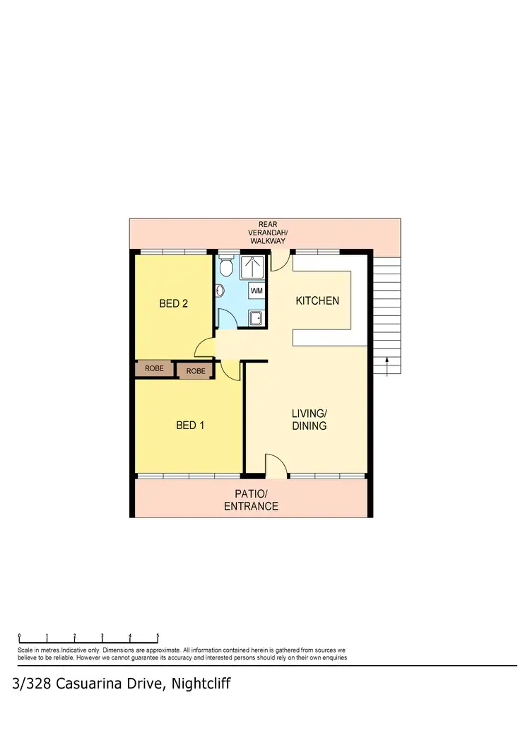 Floorplan of Homely unit listing, 3/328 Casuarina Drive, Rapid Creek NT 810
