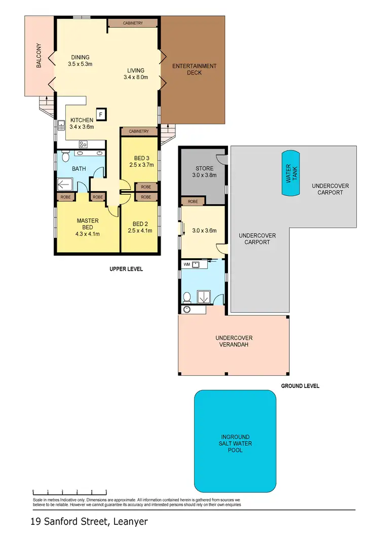 Floorplan of Homely house listing, 19 Sanford Street, Leanyer NT 812