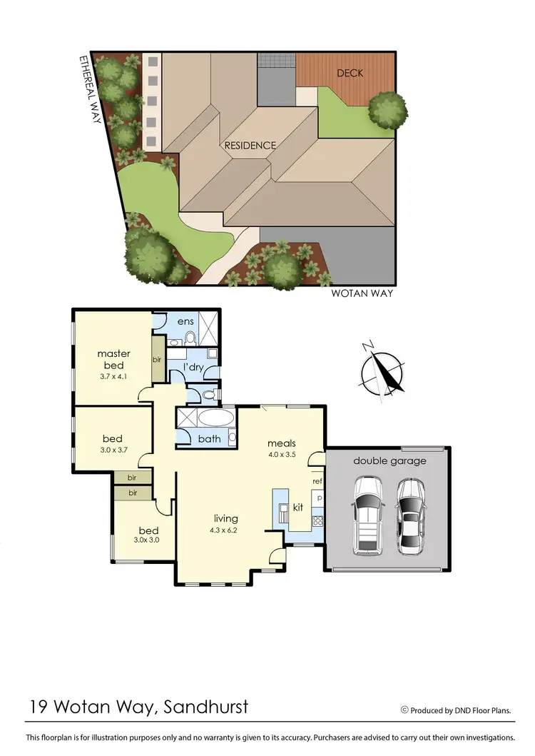 Floorplan of Homely house listing, 19 Wotan Way, Sandhurst VIC 3977