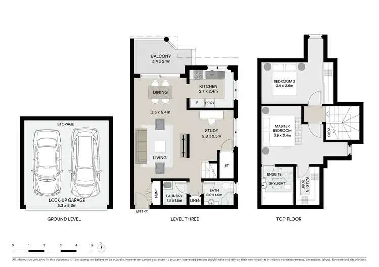 Floorplan of Homely apartment listing, 21/1-5 Penkivil Street, Willoughby NSW 2068