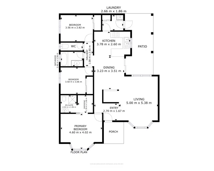 Floorplan of Homely house listing, 6 Selby Close, Edmonton QLD 4869