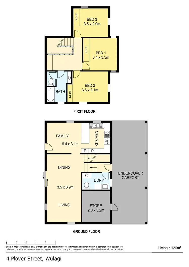 Floorplan of Homely house listing, 4 Plover Street, Wulagi NT 812