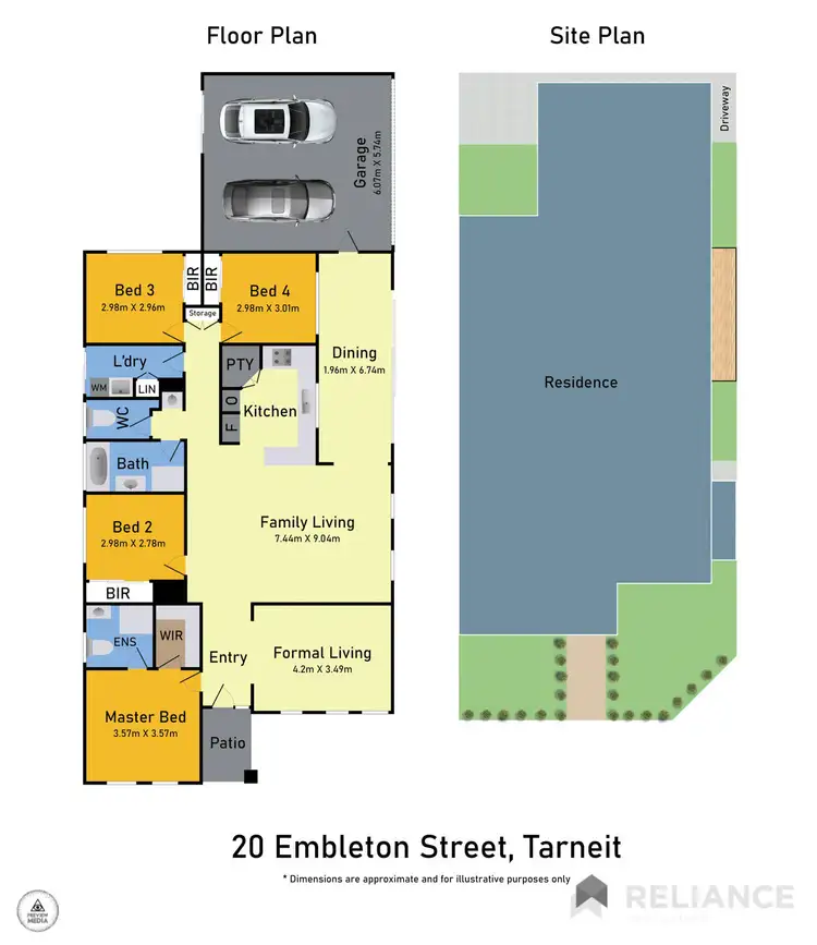 Floorplan of Homely house listing, 20 Embleton Avenue, Tarneit VIC 3029