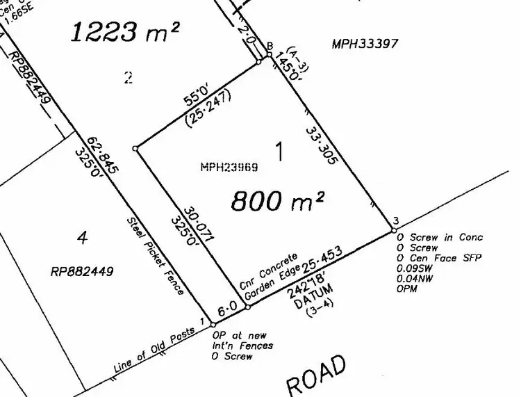 Floorplan of Homely land listing, 6 Parsons Road, Gympie QLD 4570