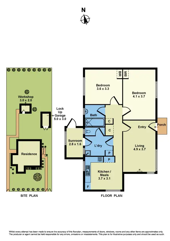 Floorplan of Homely house listing, 81 Devonshire Road, Sunshine VIC 3020
