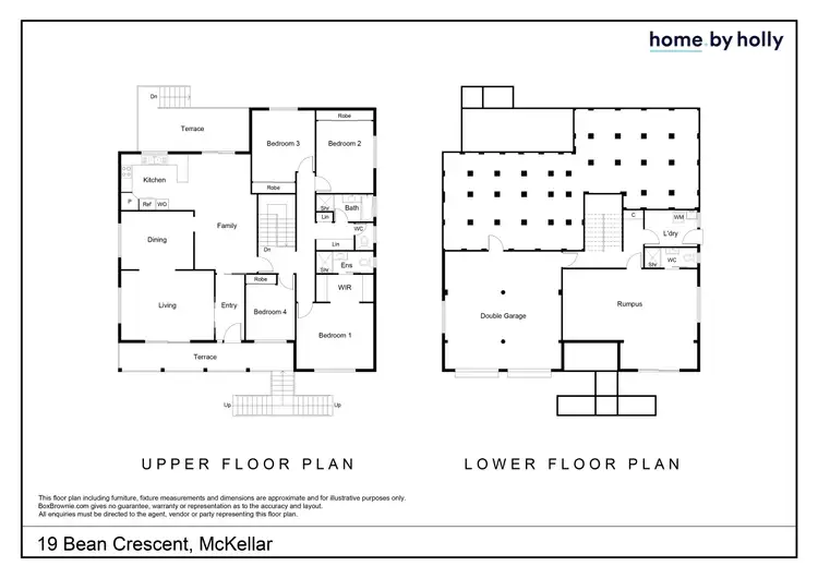 Floorplan of Homely house listing, 19 Bean Crescent, Mckellar ACT 2617